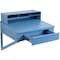 Global Industrial Shop Desk Wall Mount, 34-1/2W x 30D x 32-1/2H, Blue 634177BL - alternate 4